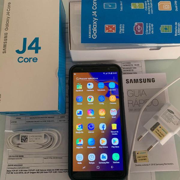 celular samsung galaxy j4 core 16gb azul