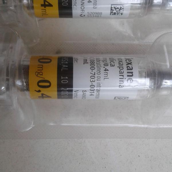 clexane de 40mg ,01 - seringa original lacrada