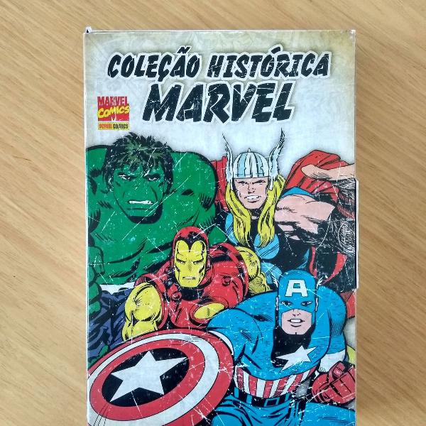 coleção histórica marvel