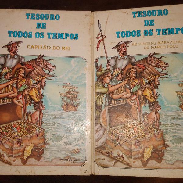 dois livros tesouro de todos os tempos