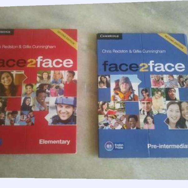 face2face áudio cds elementary e pre-intermediate
