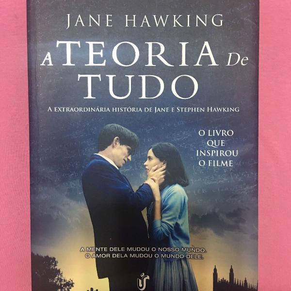 livro a teoria de tudo de jane hawking editora única