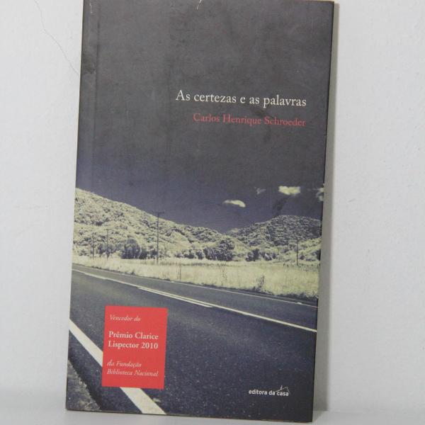 livro as certezas e as palavras