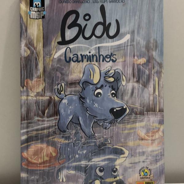 livro bidu caminhos capa dura