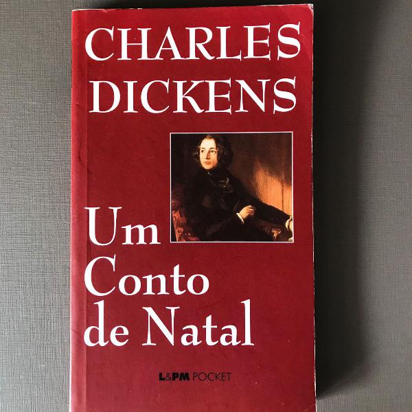 livro charles dickens um conto de natal (edição pocket)