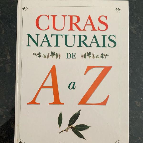 livro curas naturais de a à z