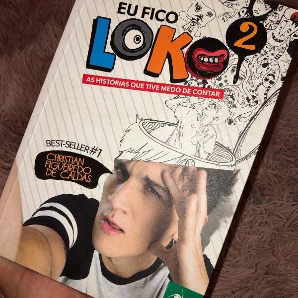 livro eu fico loko 2 + pôster