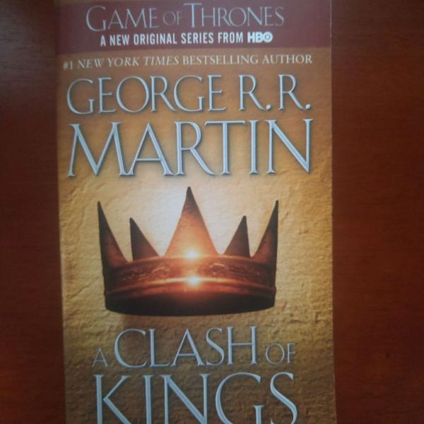 livro game of thrones a clash of kings