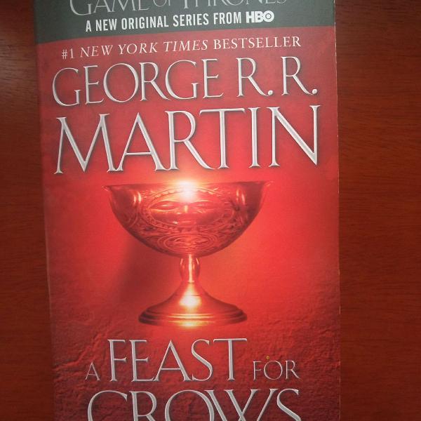 livro game of thrones a feast for crows