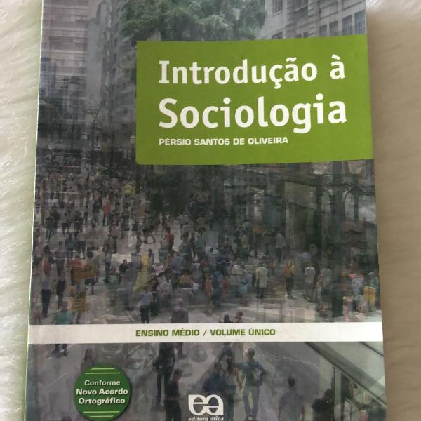 livro introdução a sociologia