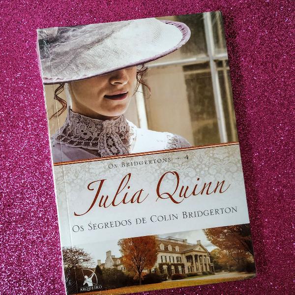 livro os segredos de Colin bridgerton Julia quinn