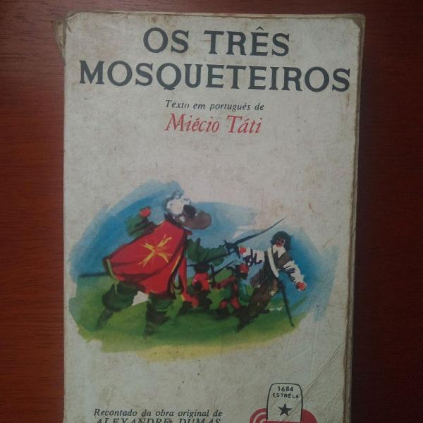 livro os três mosqueteiros