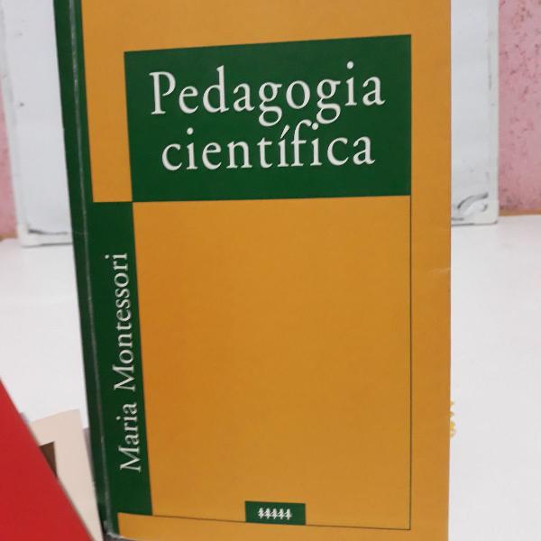 livro pedagogia científica- maria montessori