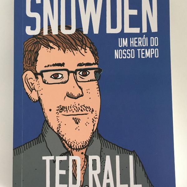 livro snowden ted rall um herói do nosso tempo