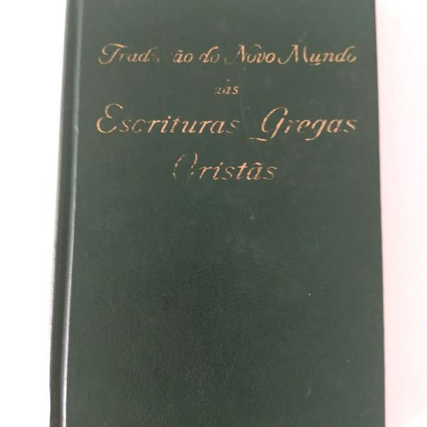 livro tradução do novo mundo das escrituras gregas