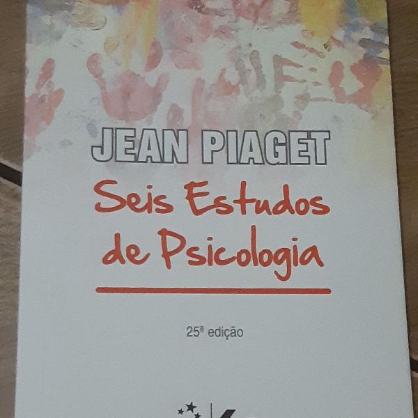 livro universitário de Seis estudos da psicologia