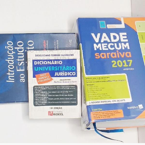 livros para estudantes de Direito