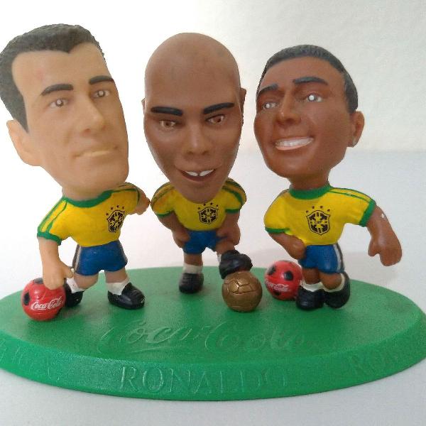 mini craque trio Dunga Ronaldo Romário