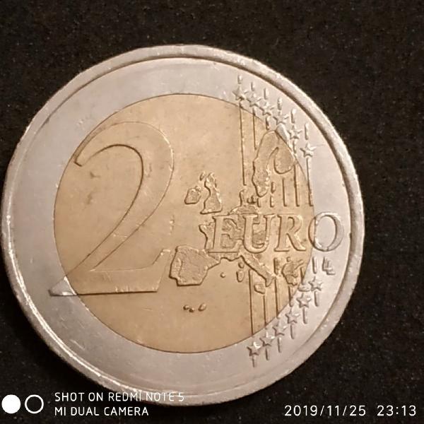 moeda 2 euro ano 2000