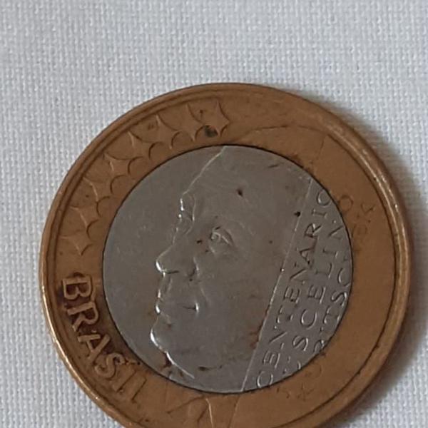 moeda de 1 (um) real comemorativa do centenário de