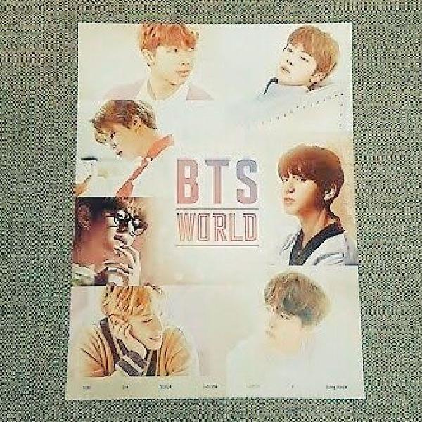 BTS - Pôster BTS WORLD OST OFICIAL