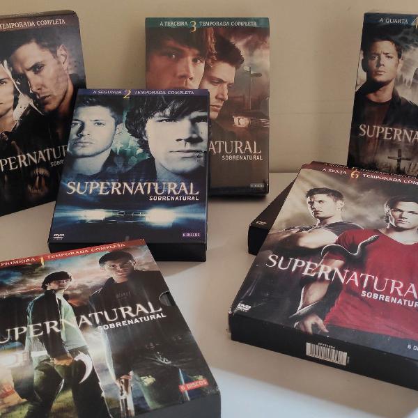 Box Supernatural - Temporada 1 ao 7