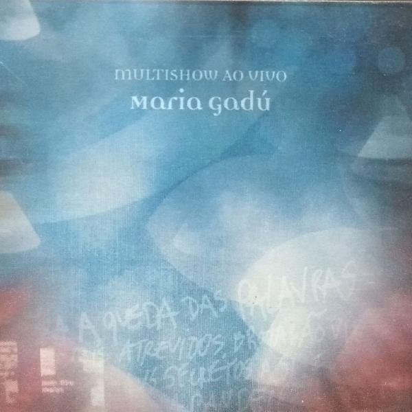 CD Maria Gadú. Multishow ao vivo.