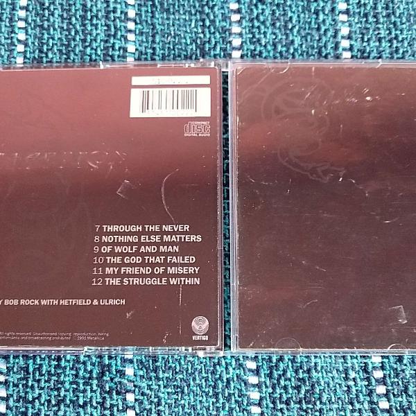 CD Metallica Black Álbum