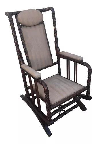 Cadeira De Balanço Antiga Colonial Belissima