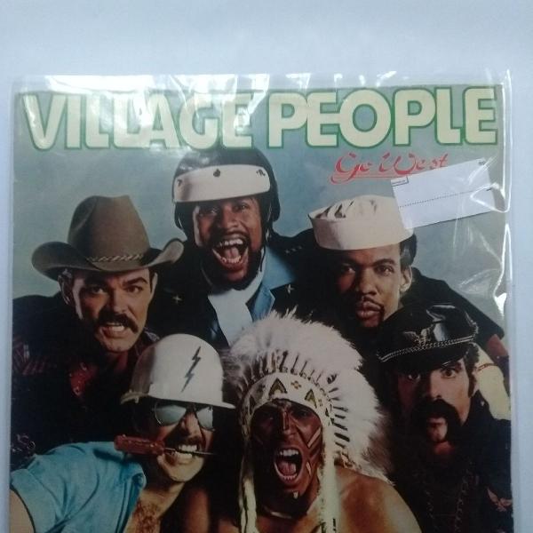 LP Village people, disco de vinil Go West
