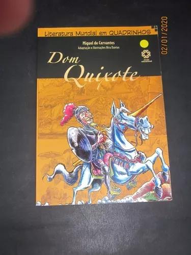 Livro Dom Quixote Literatura Mundial