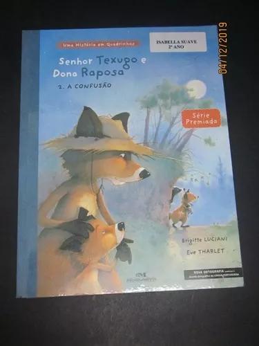 Livro Senhor Texugo E Dona Raposa A Confusão