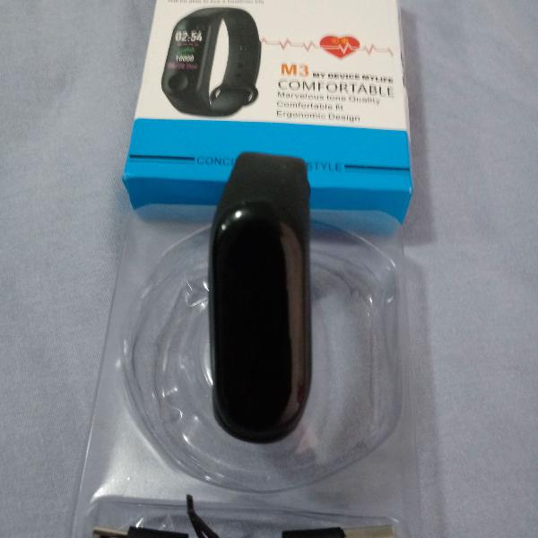 SmartBand M3 + Monitor Cardíaco + Pressão arterial