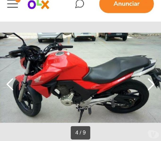 Vendo moto cb twitter 250 cc ano 2016 conservada