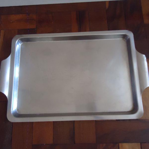 bandeja retangular em inox usado mod03