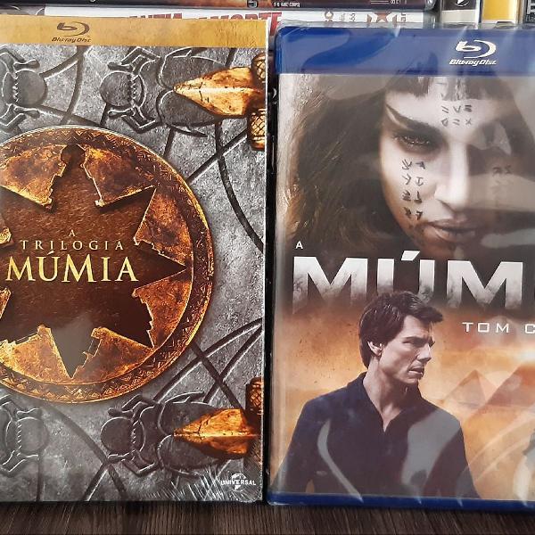 bluray Coleção A múmia 4 filmes originais e lacrados!