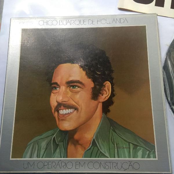 box discos de vinil Chico Buarque, 1981 , 4 discos
