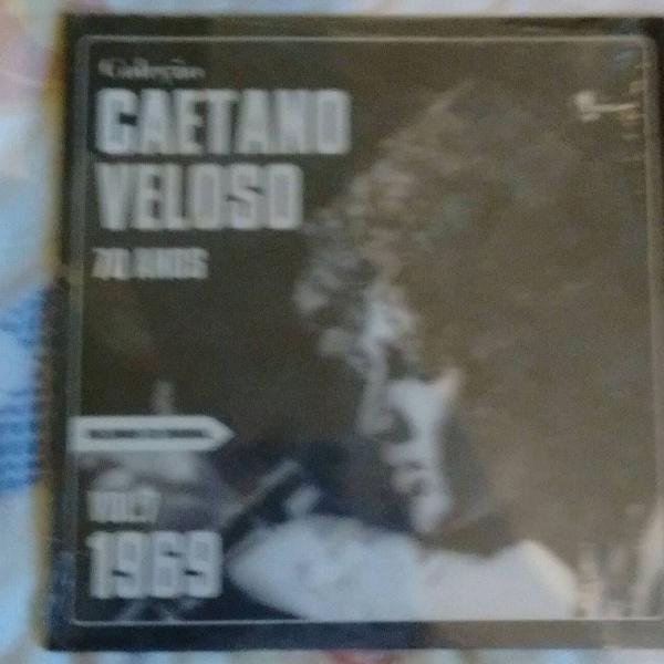 coleção caetano veloso 70 anos - vol 7 - 1969 - novo!