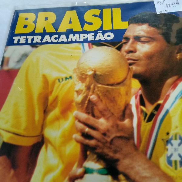 disco de vinil Brasil tetra campeão 1994, LP tetracampeão