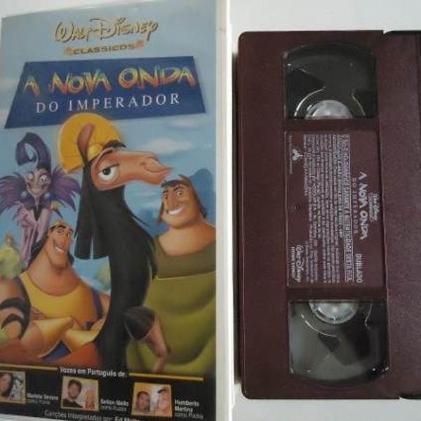 fita vhs original - a nova onda do imperador