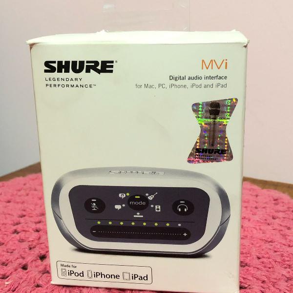 interface digital shure mvi