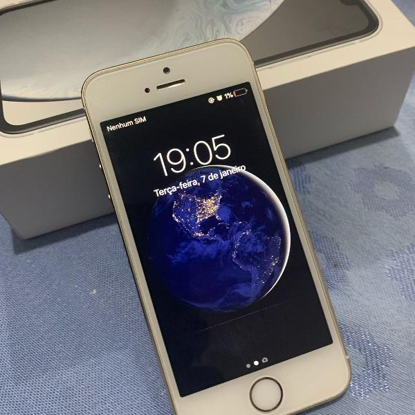 iphone 5s gold 16gb seminovo