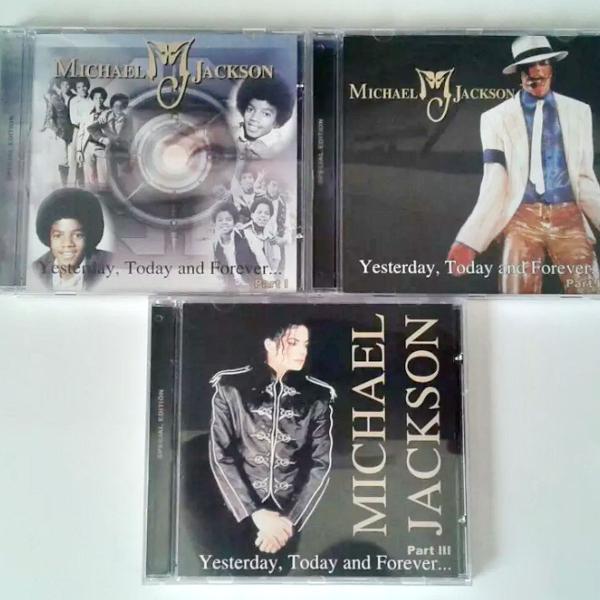 kit cds michael jackson yesterday, today and forever part 1,