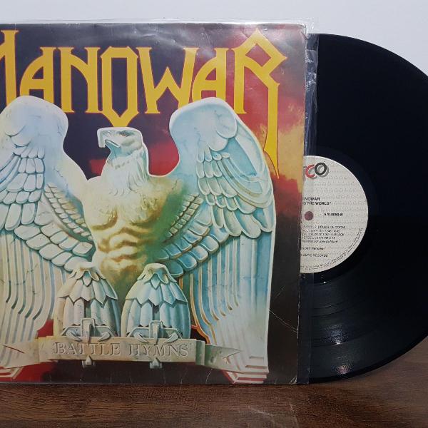 lp vinil manowar fighting the world (leia o anúncio)