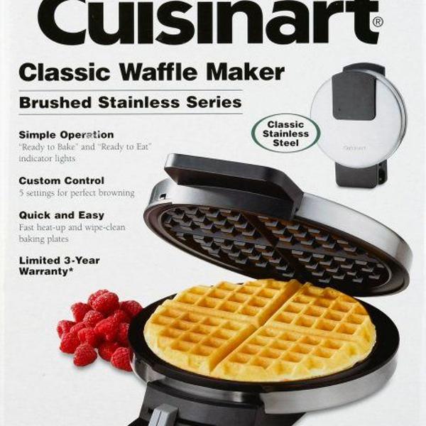 maquina de waffle cuisinart