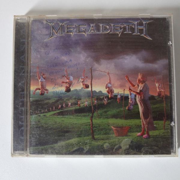 megadeth - youthanasia - (cd original)