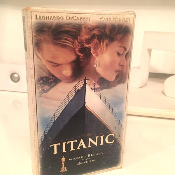 vhs original titanic - duplo