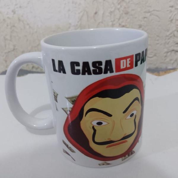 xícara la casa de papel