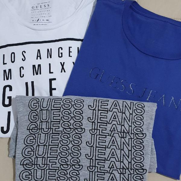 3 camisetas GUESS!!