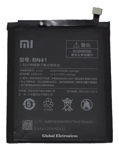 Bateria Celular Xiaomi Mi Redmi Note4 Bn41 Nova Lacrada